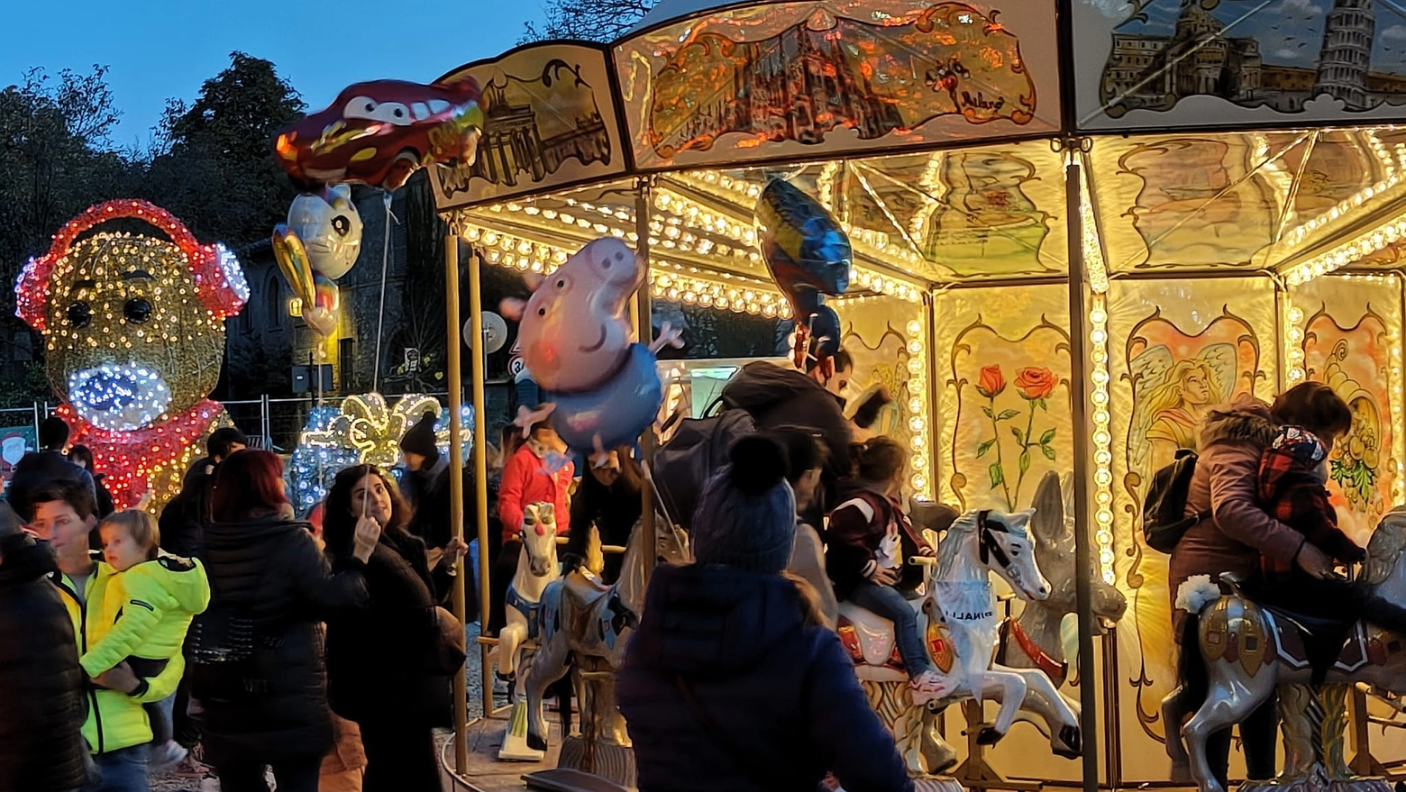 Il paese del Piacentino propone Circo degli Elfi, ruota panoramica, pista di ghiaccio e numerose altre attrazioni fin dal mese di novembre