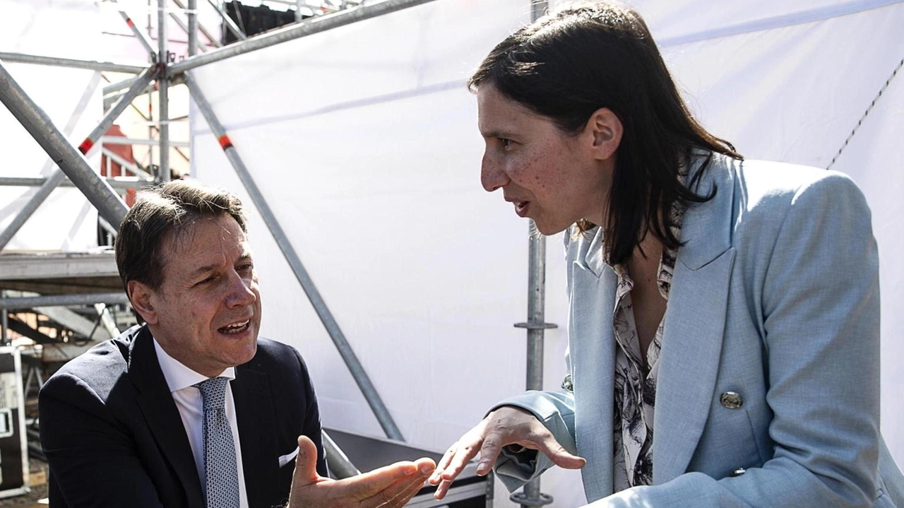 Elly Schlein e Giuseppe Conte