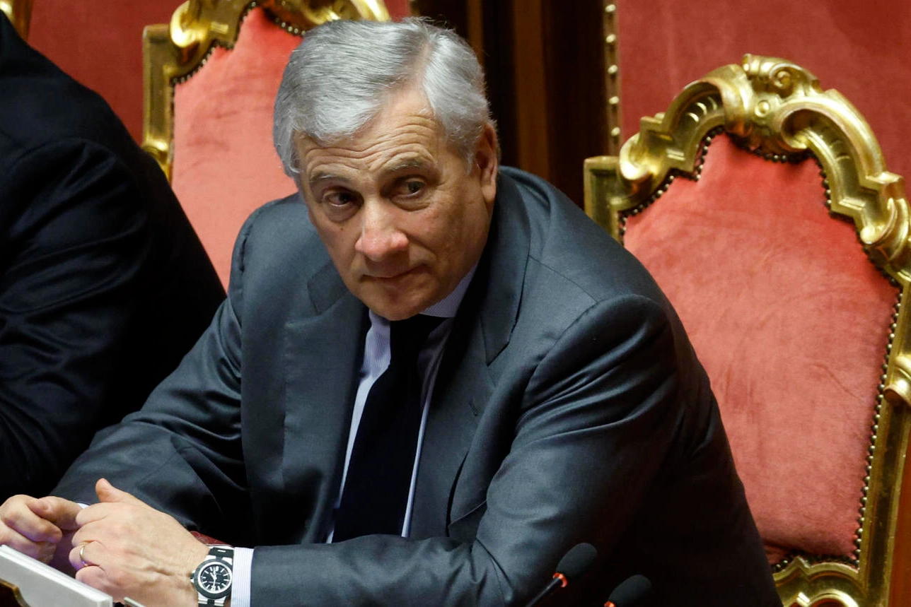 Il leader di Forza Italia Antonio Tajani, 70 anni, vicepremier e ministro degli Esteri