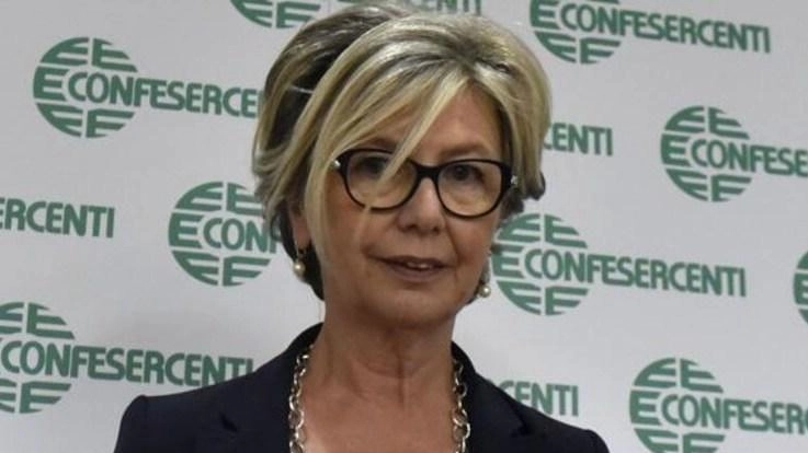 Patrizia De Luise, 70 anni, è presidente nazionale di Confesercenti dal 2017