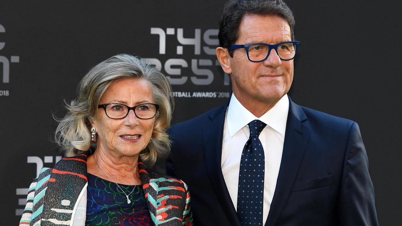 Fabio Capello, 78 anni, e sua moglie Laura Ghisi, in uno scatto di qualche anno fa