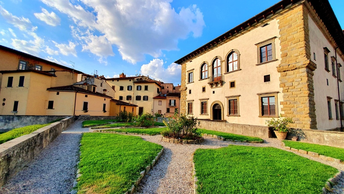 Palazzo di Monte con il giardino pensile