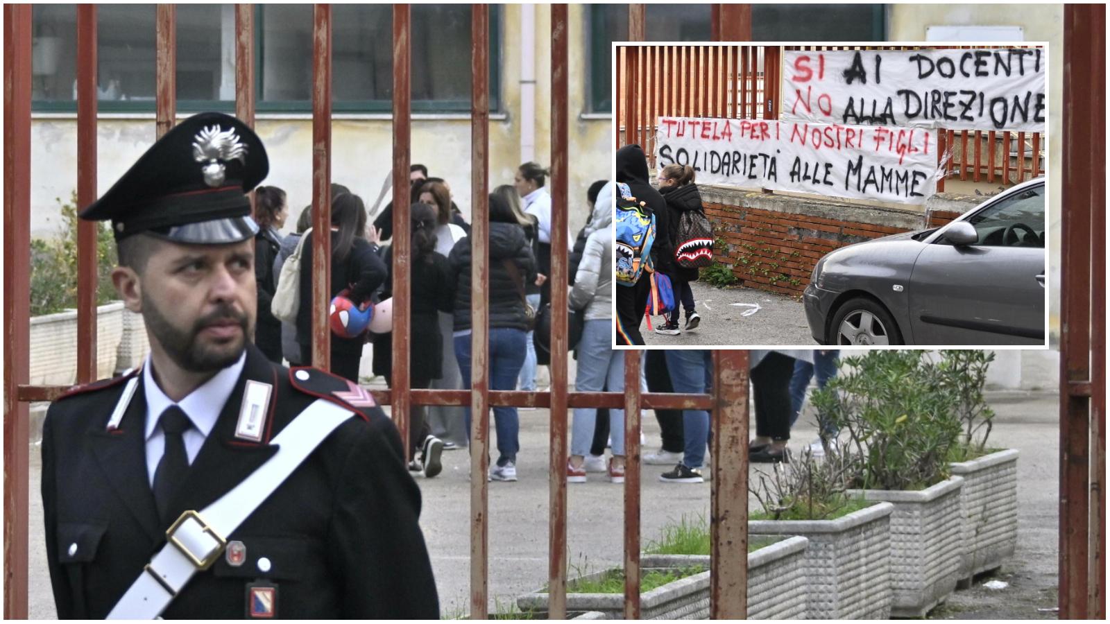 Insegnate aggredita a Castellammare, rientro a scuola blindato. Valditara ordina l’ispezione: “Grave la giustizia fai da te”