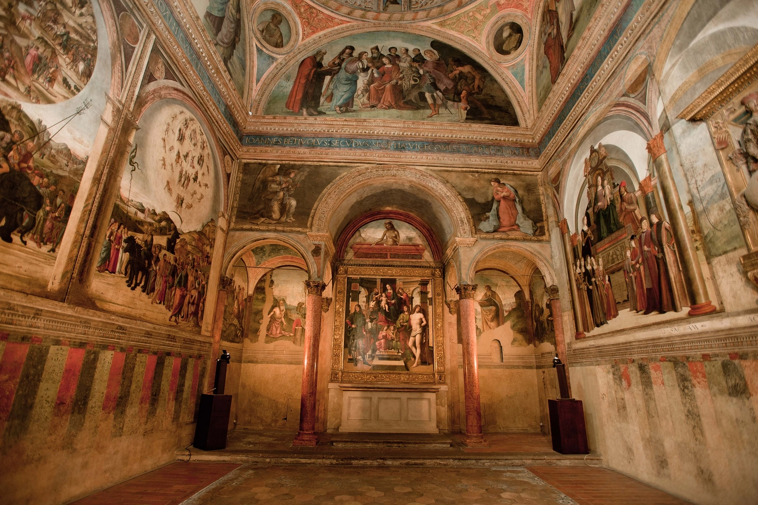 Bologna - Cappella Bentivoglio in San Giacomo Maggiore
