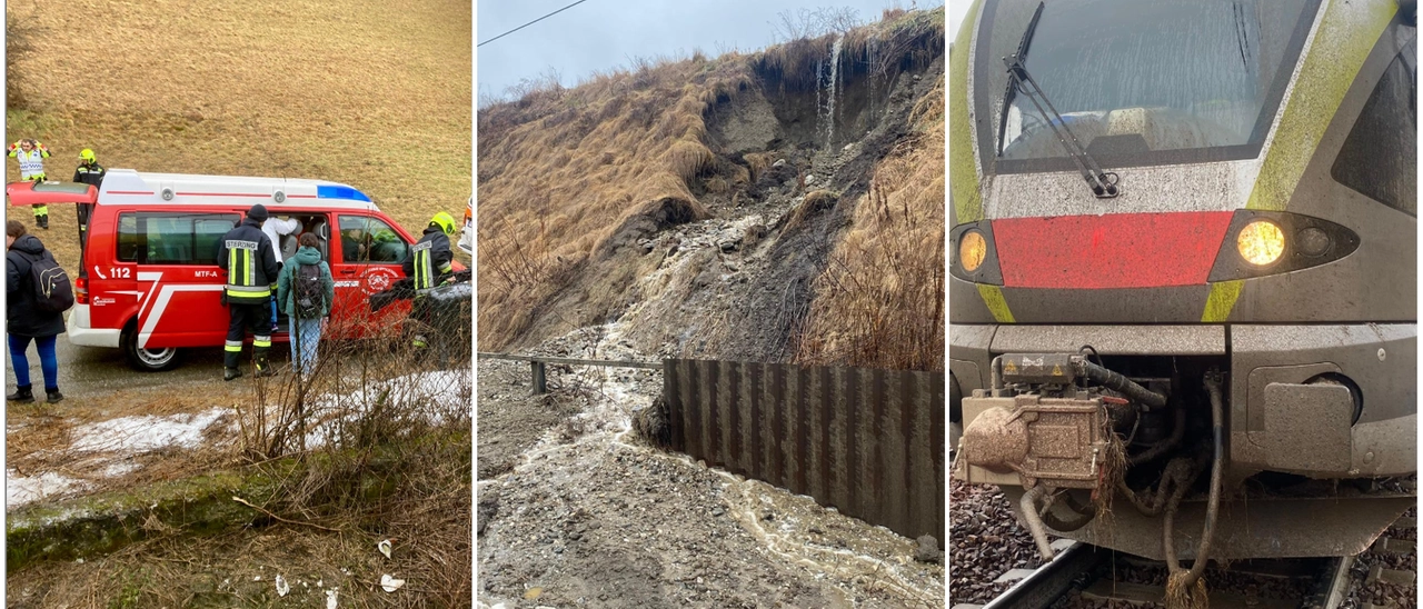 Paura al Brennero, frana colpisce treno: 47 persone evacuate. Ritardi sulla linea