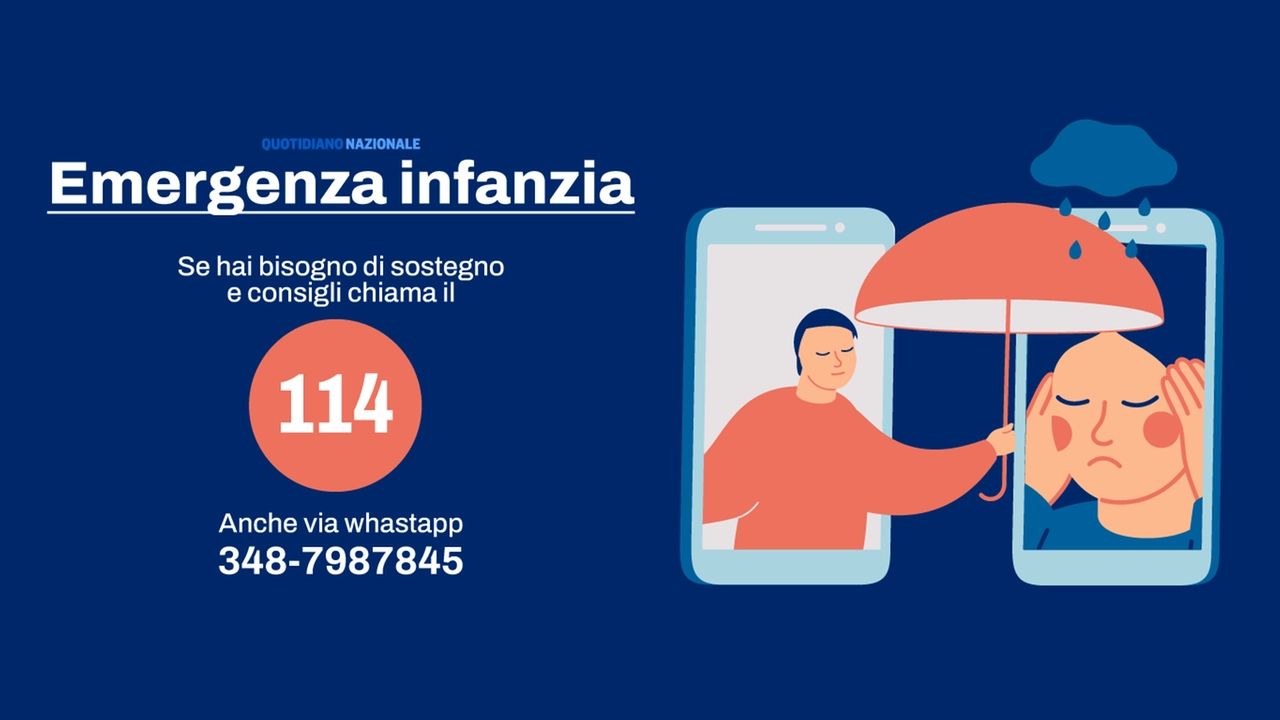 Il numero 114 gestito da Telefono Azzurro e dedicato all'emergenza infanzia