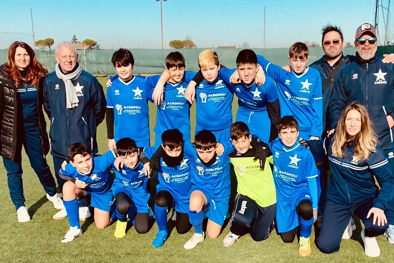 Loreto. Giovanili in visita al Cesena calcio