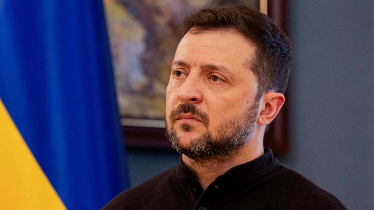 Il presidente ucraino Volodymyr Zelensky (Afp)