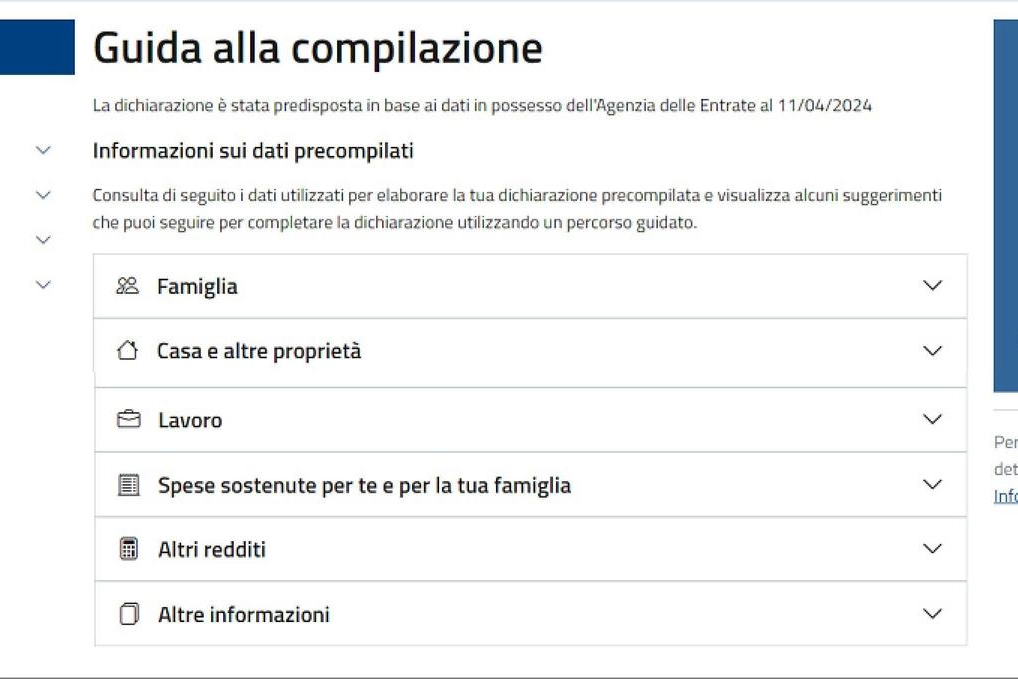 Modello 730 precompilato al via, da oggi pomeriggio l'invio