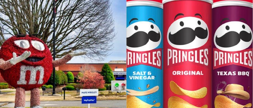 La multinazionale che produce, m&m’, Twix e Bounty ha conquistato Kellanova che controlla il marchio Pringles