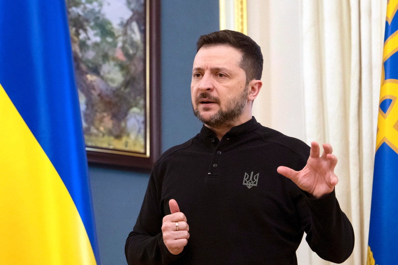 Il presidente ucraino Volodymyr Zelensky