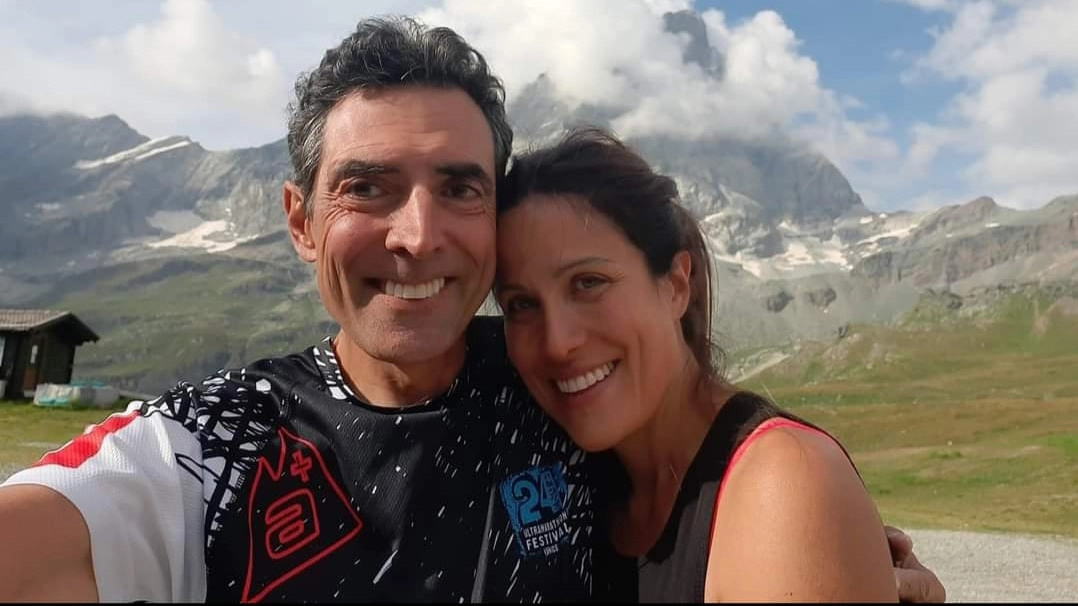 Andrea Galimberti e Sara Stefanelli, morti sul Monte Bianco (foto Ansa)