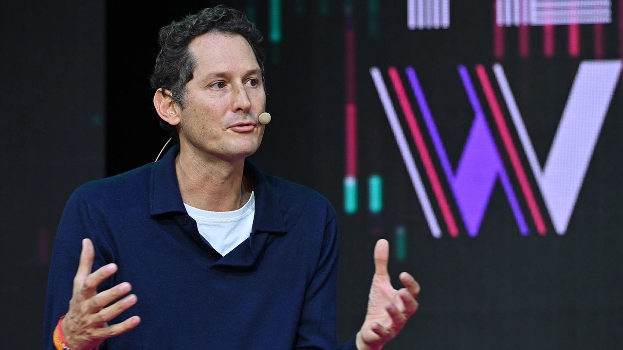 John Elkann, Ceo Exor e presidente Stellantis e Ferrari (Ansa)