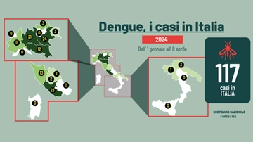 Dengue in Italia, la mappa dei casi regione per regione. Bassetti: “Il vaccino? Ecco per chi è raccomandato”