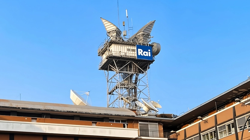 Il centro di produzione Rai di via Teulada a Roma (Ansa)