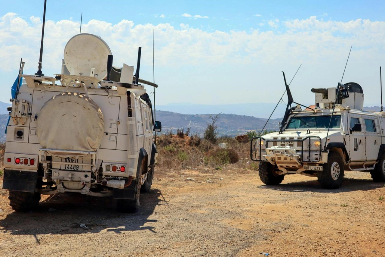 Mezzi Unifil in Libano