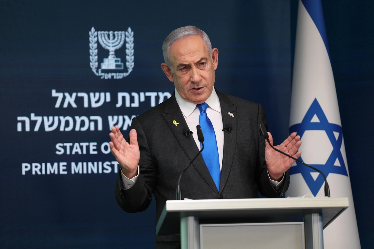 Il premier israeliano Benjamin Netanyahu