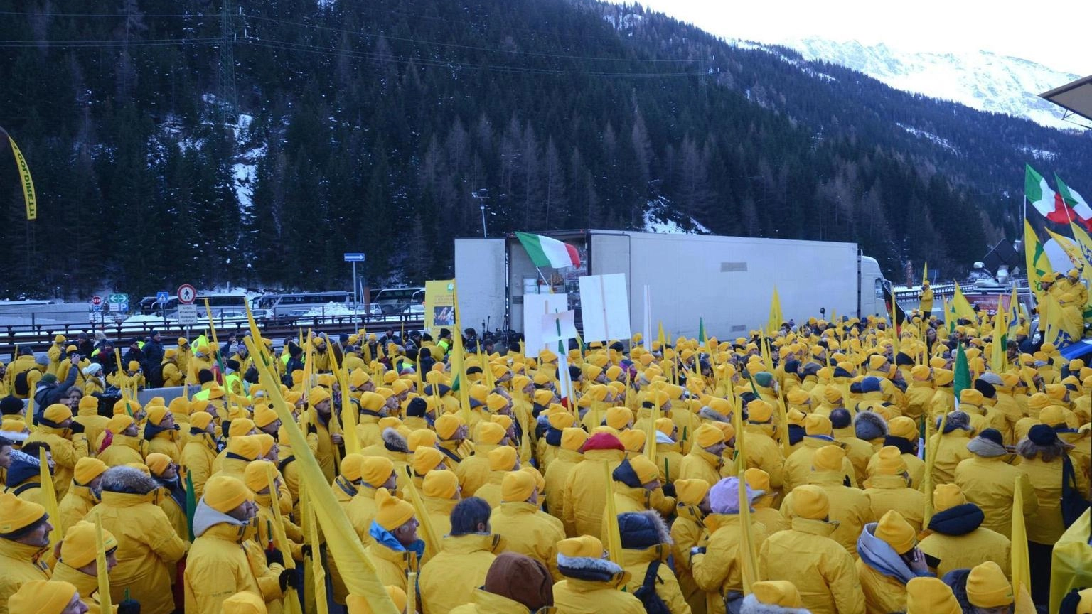 Coldiretti al Brennero contro il 'Made in Italy sotto attacco'