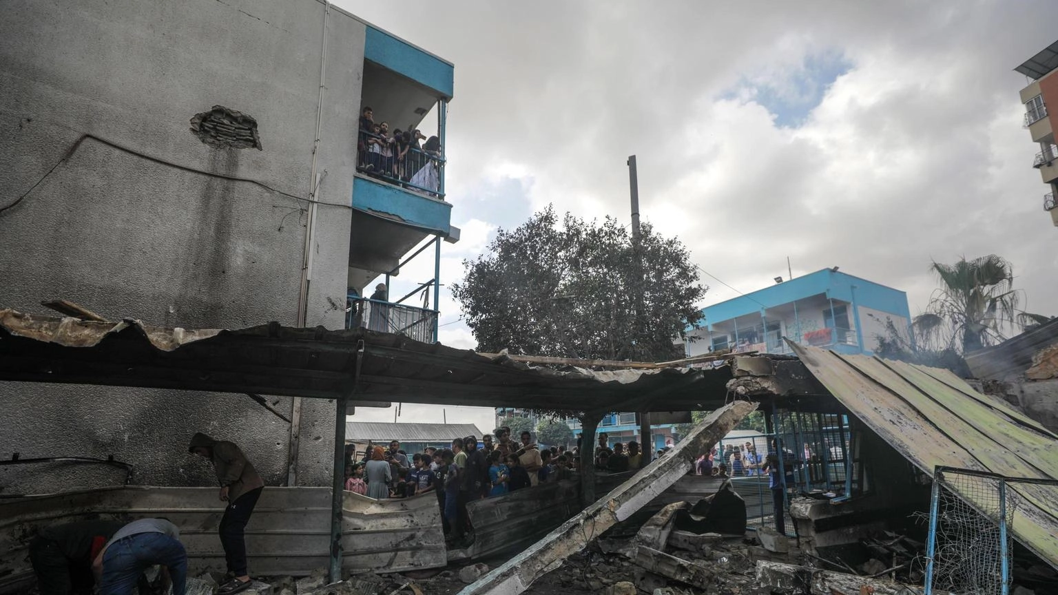 Idf, 'colpito un sito di Hamas in una scuola dell'Unrwa'