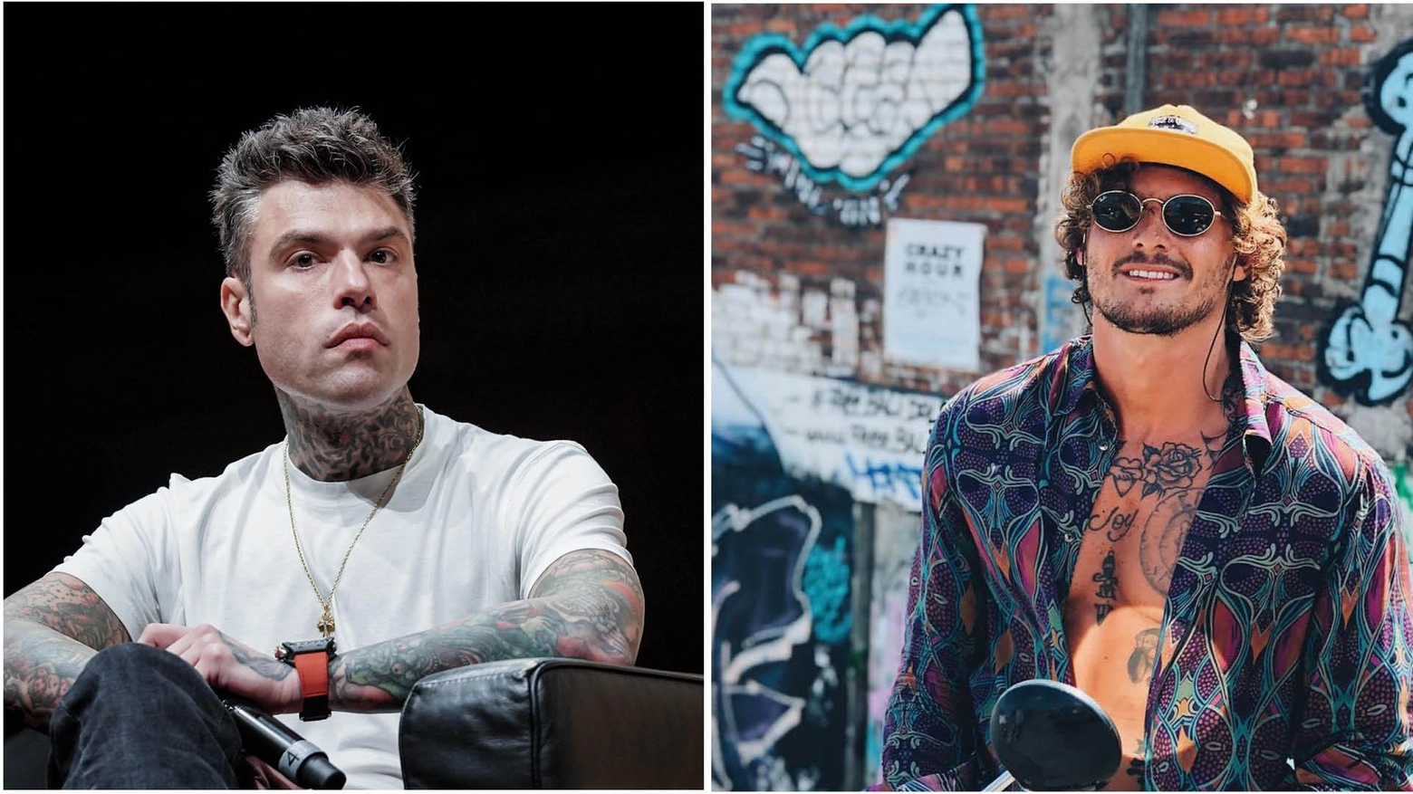 Fedez e il personal trainer Cristiano Iovino