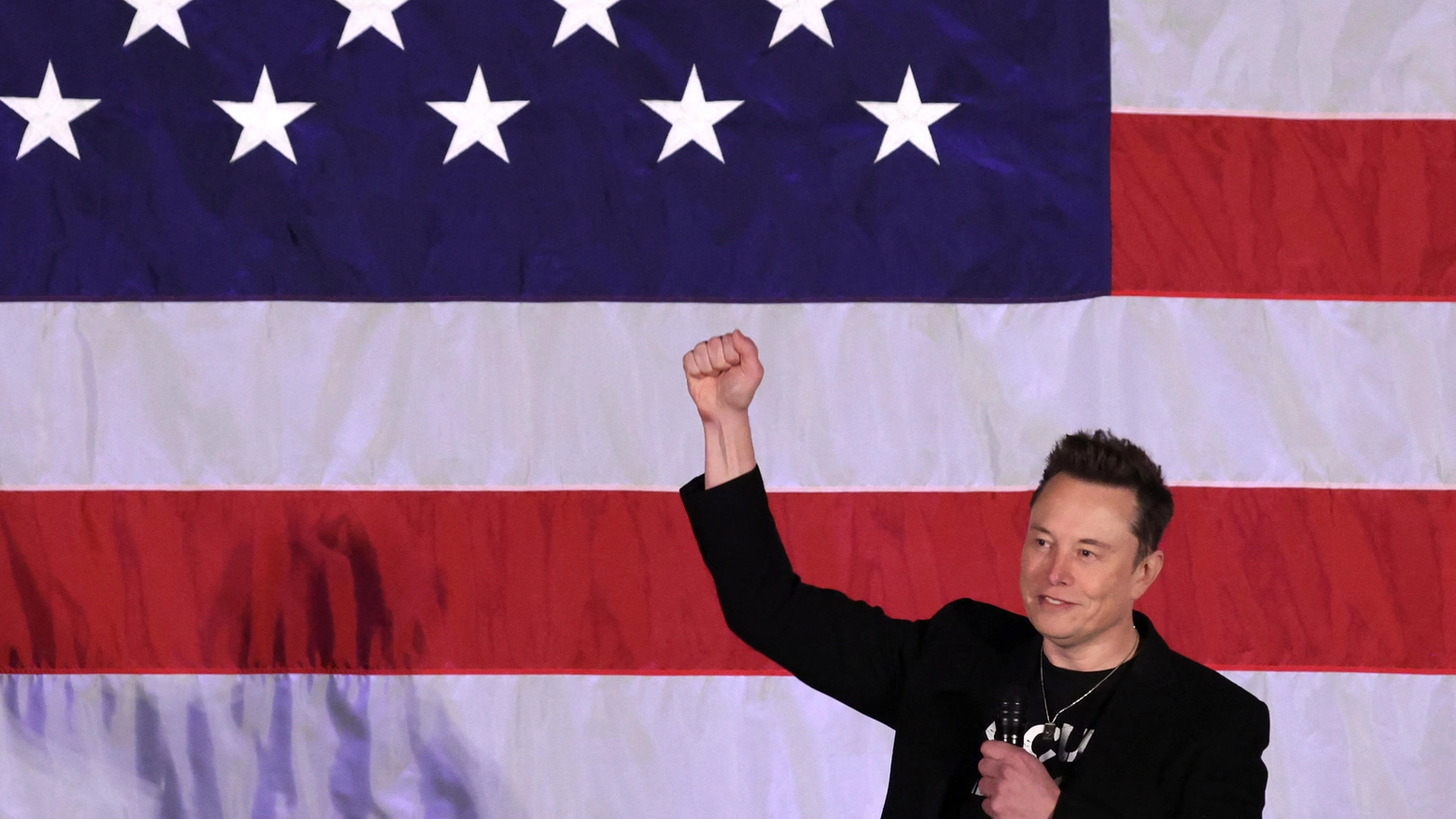 US-ELON-MUSK-HOLDS-TOWN-HALL-WITH-PENNSLYVANIA-VOTERS-IN-MONTGOM