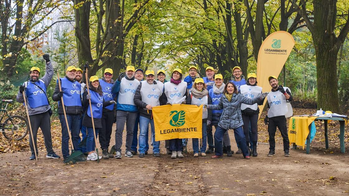 Enel e Legambiente: volontariato aziendale per riqualificare parchi e spiagge