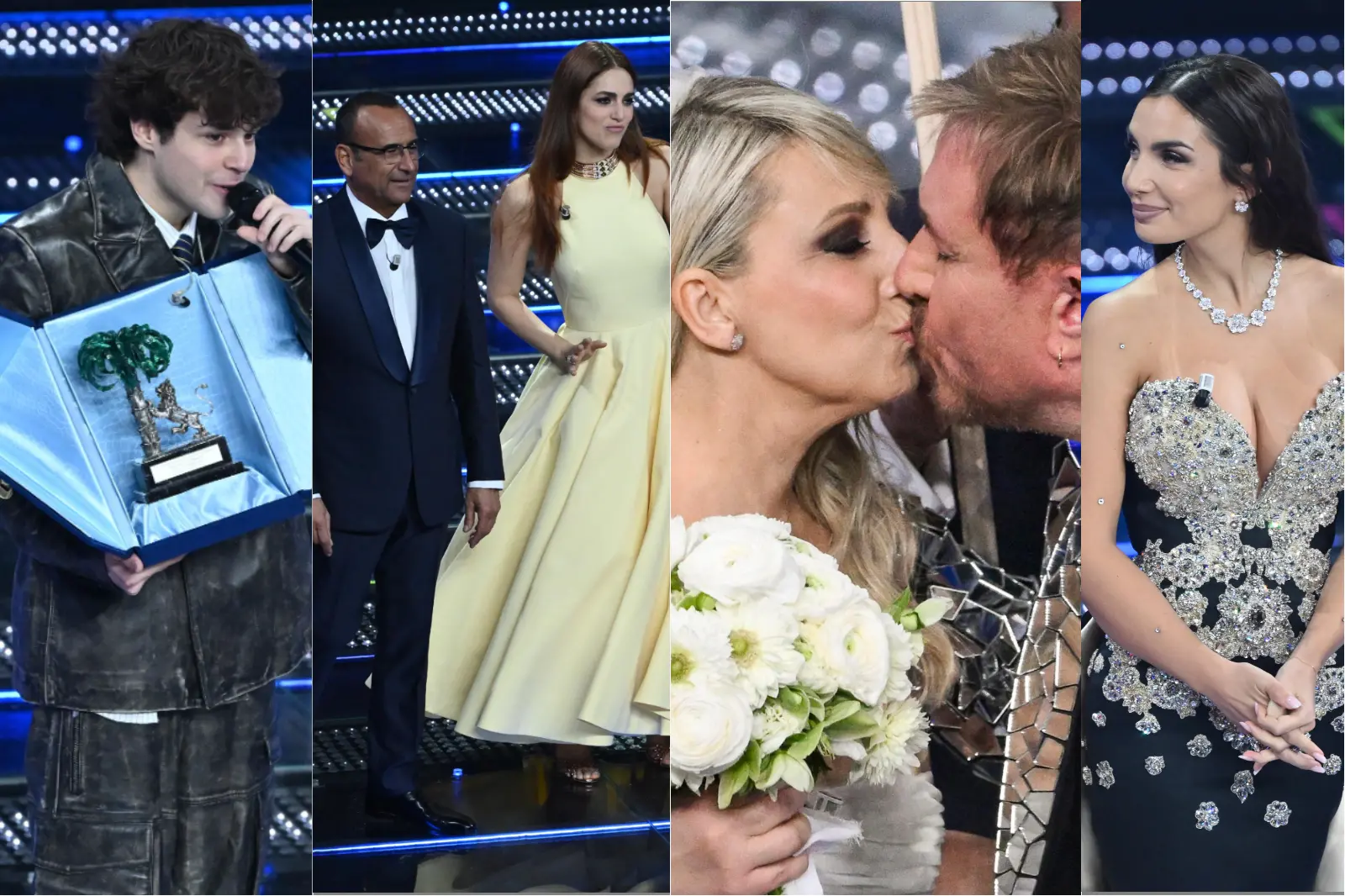 Sanremo 2025, chi sono i top five della terza serata. Settembre vincitore dei Giovani