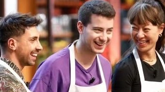 I tre finalisti di Masterchef 2025: Simone,. Jack e Anna