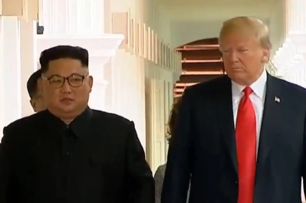 Kim Jong-un e Donald Trump