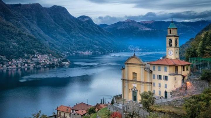 Il piccolo borgo di Pognana Lario scelto dai Ferragnez