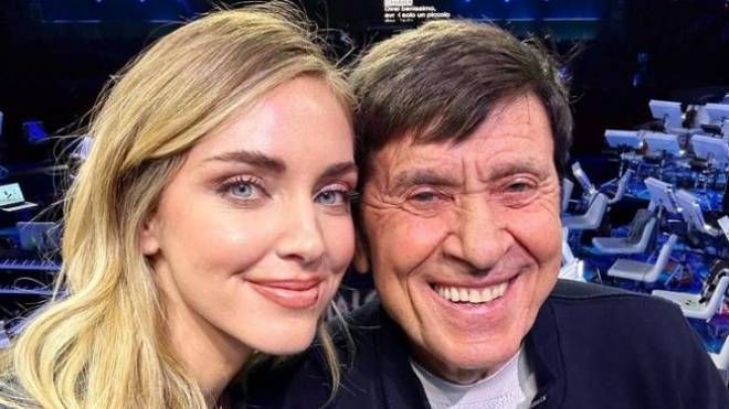 Chiara Ferragni e Gianni Morandi