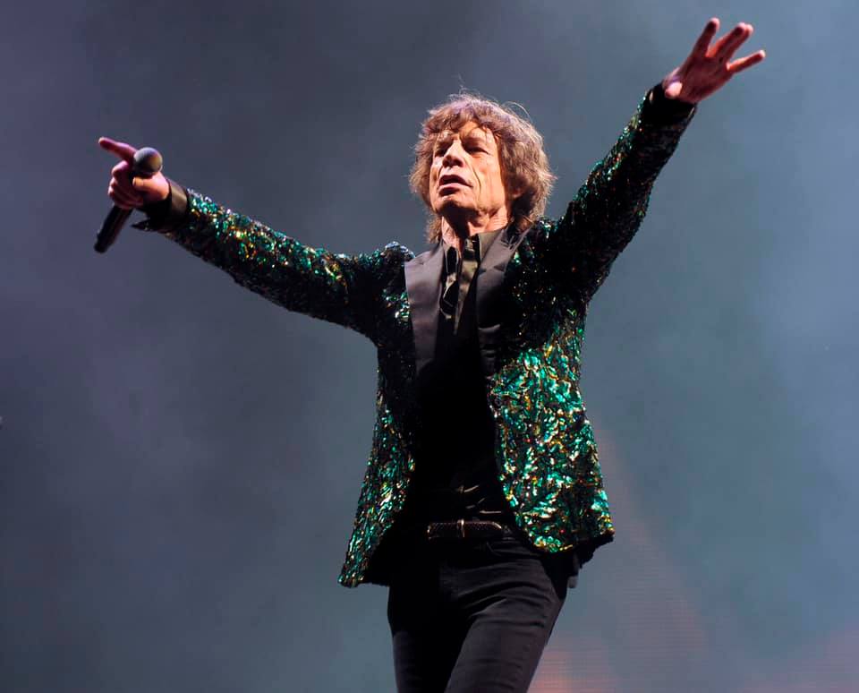 Il cantante dei Rolling Stones Mick Jagger